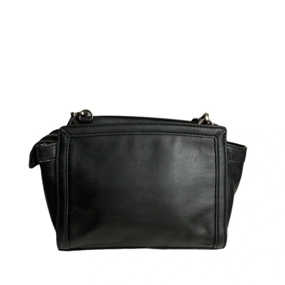 Michael kors black leather studded  Selma bag